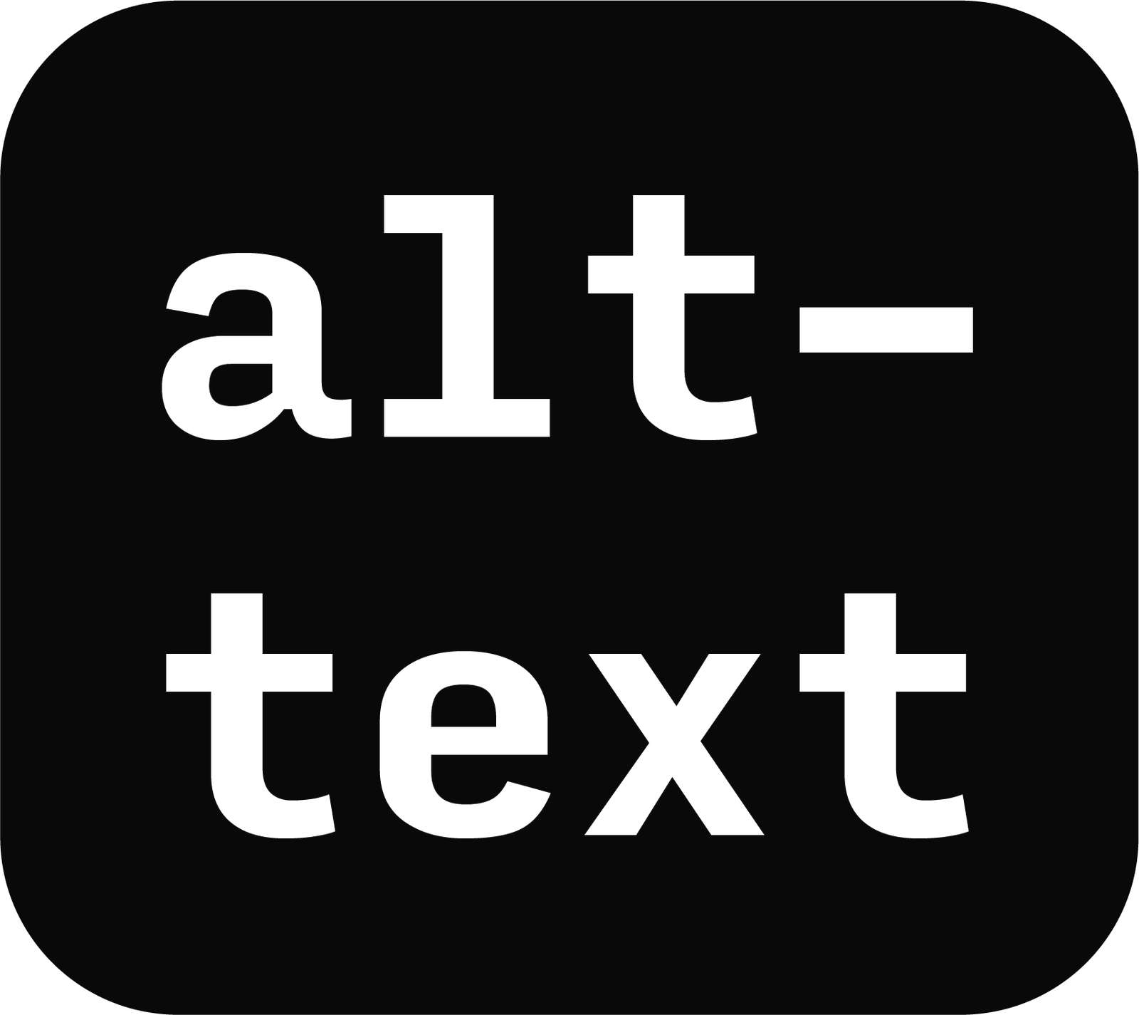 ALT-TEXT logo